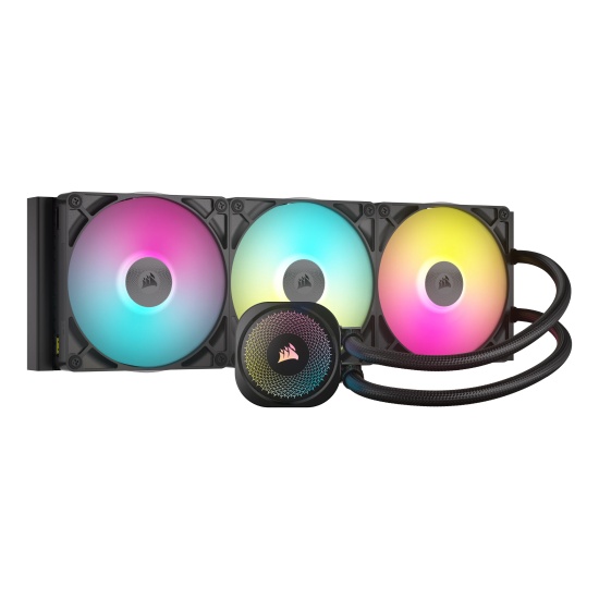 Corsair iCUE LINK TITAN 420 RX RGB Processor All-in-one liquid cooler 14 cm Black 1 pc(s) Image