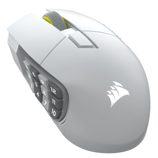 Corsair SCIMITAR ELITE WIRELESS SE mouse Gaming Right-hand RF Wireless + Bluetooth Optical 33000 DPI Image
