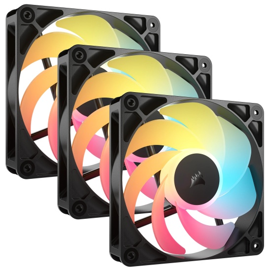 Corsair RS120-R ARGB Computer case Fan 12 cm Black 3 pc(s) Image