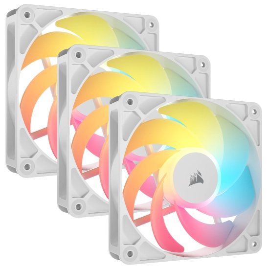 Corsair RS120-R ARGB Computer case Fan 12 cm White 3 pc(s) Image
