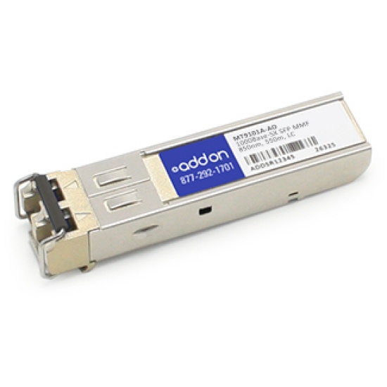 AddOn Networks MT9101A-AO network transceiver module Fiber optic 1000 Mbit/s SFP 850 nm Image