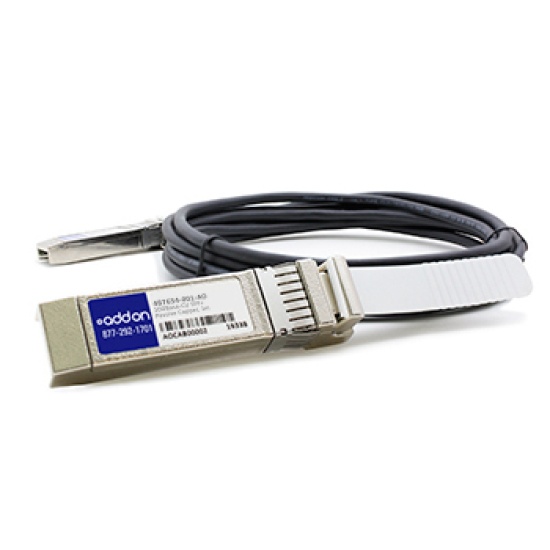 AddOn Networks 1m SFP+ - SFP+ InfiniBand/fibre optic cable SFP+ Black Image