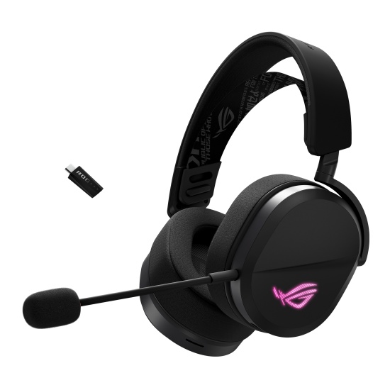 ASUS ROG Pelta Headset Wired & Wireless Head-band Gaming USB Type-C Bluetooth Black Image