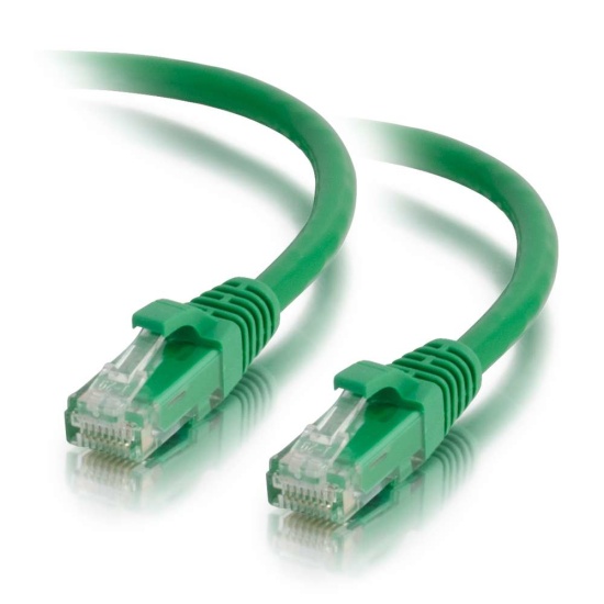 C2G 50778 networking cable Green 0.15 m Cat6a U/UTP (UTP) Image