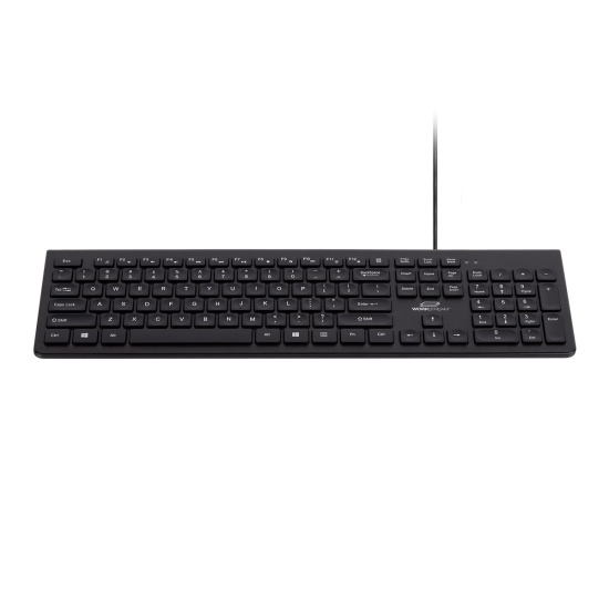 Monoprice Workstream keyboard Office USB QWERTY English Black Image