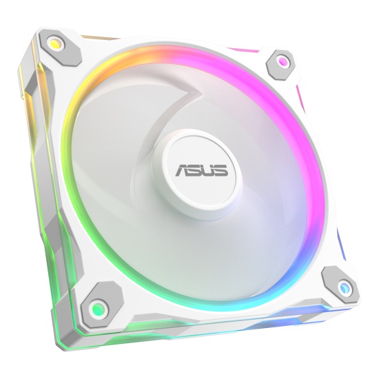 ASUS Prime MR120 Fan ARGB White Computer case 12 cm Image