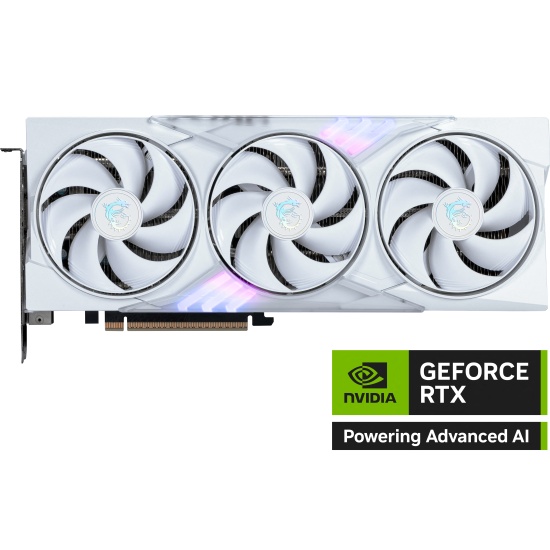 MSI GAMING GeForce RTX 5060 TI 16G TRIO OC WHITE NVIDIA 16 GB GDDR7 Image