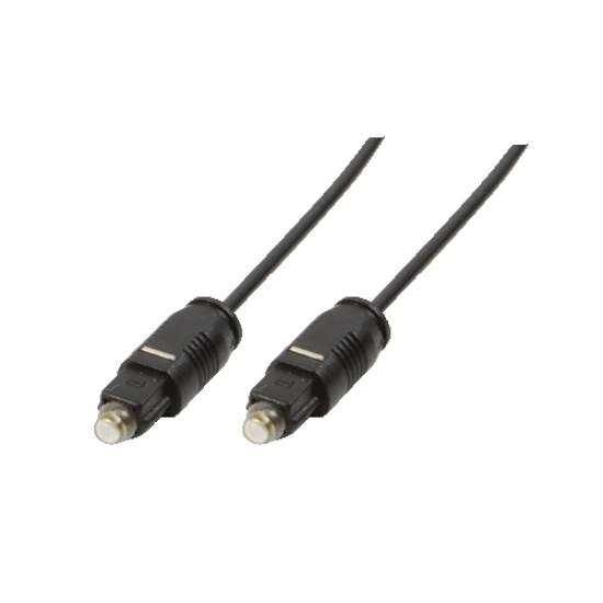 LogiLink Toslink - Toslink, 1.5m audio cable Black Image