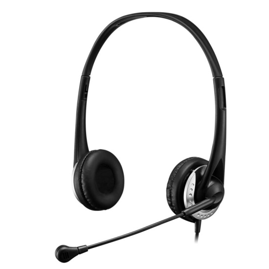 Adesso Xtream P2 Headset Wired Head-band Office/Call center USB Type-A Black Image