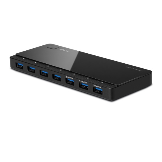 TP-Link UH700 USB 3.2 Gen 1 (3.1 Gen 1) Micro-B 5000 Mbit/s Black Image