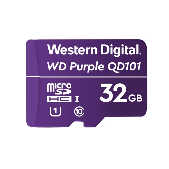 Western Digital WD Purple SC QD101 32 GB MicroSDHC Class 10 Image