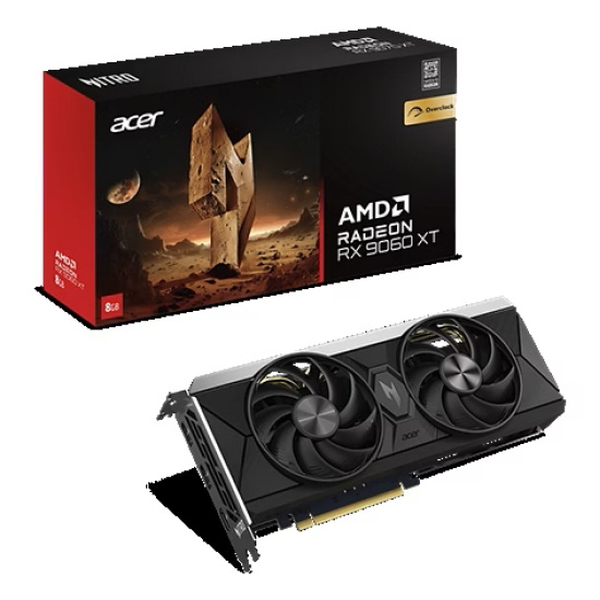 Acer Nitro Radeon RX 9060 XT OC AMD 8 GB GDDR6 Image
