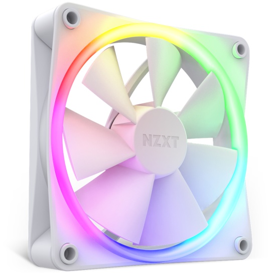 NZXT F120 RGB Triple Pack Computer case Fan 12 cm White 3 pc(s) Image