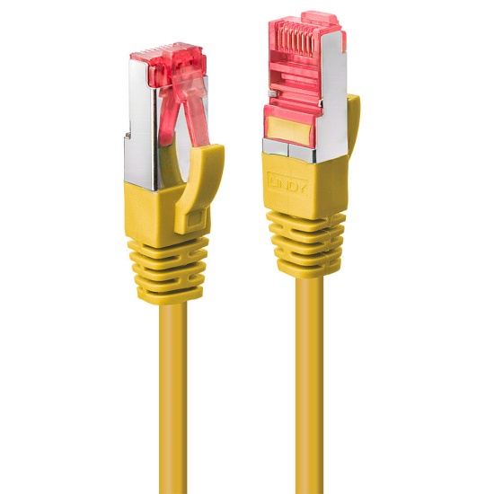 Lindy 47765 networking cable Yellow 3 m Cat6 S/FTP (S-STP) Image
