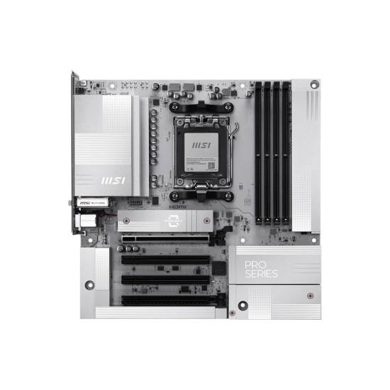 MSI AM5 PRO B850M-A WIFI PZ M-ATX AMD B850 Socket AM5 micro ATX Image