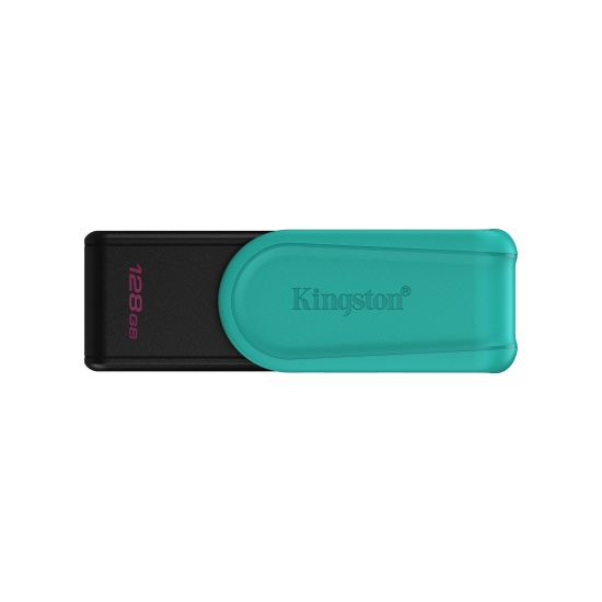 Kingston Technology DataTraveler 128GB Portable USB 3.2 Gen 1 Exodia S (Black/Turquoise) Image