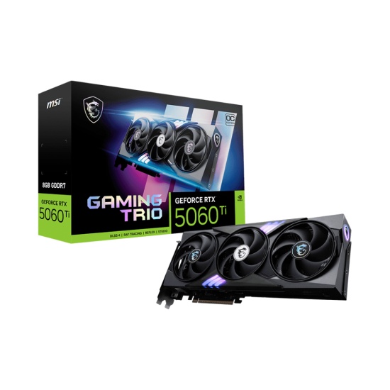 MSI GeForce RTX 5060 Ti 8G GAMING TRIO OC NVIDIA 8 GB GDDR7 Image