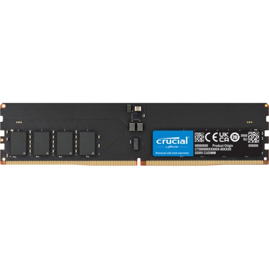 Crucial CT32G64C52CU5 memory module 32 GB 1 x 32 GB DDR5 6400 MT/s 288-pin DIMM Image
