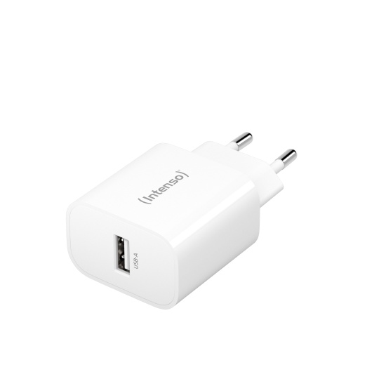 Intenso 1x USB-A Adapter weiß Universal White AC Indoor Image