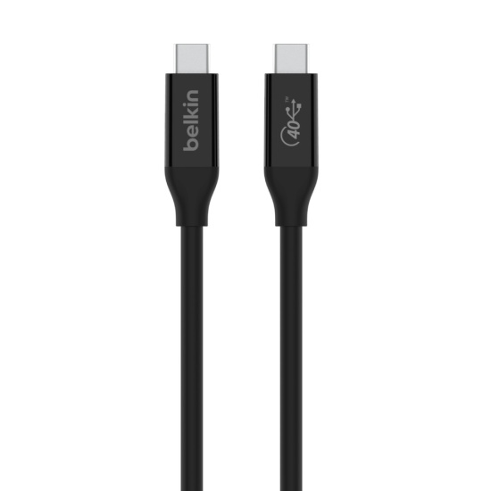 Belkin INZ001bt0.8MBK USB cable USB4 Gen 3x2 0.8 m USB C Black Image