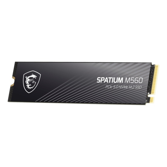 MSI Spatium M560 PCIE 5.0 NVME M.2 1TB PCI Express 5.0 3D NAND Image