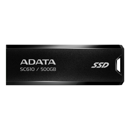 ADATA SC610 500 GB USB Type-A 3.2 Gen 2 (3.1 Gen 2) Black Image