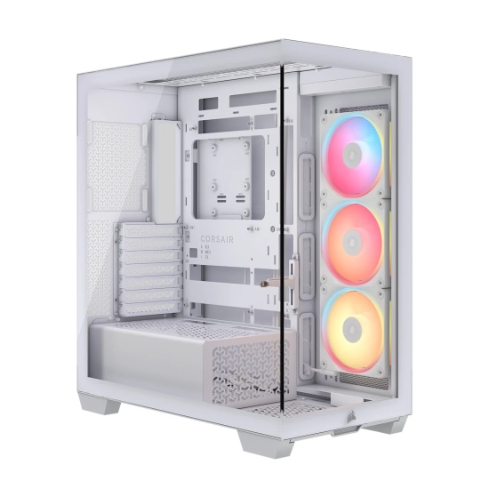 Corsair Midi Tower 3500X LXR LINK TG White Image