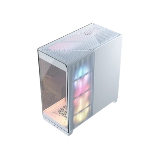 Corsair 4500X LX-R RGB Tempered Glass Mid-Tower, White Midi Tower Image