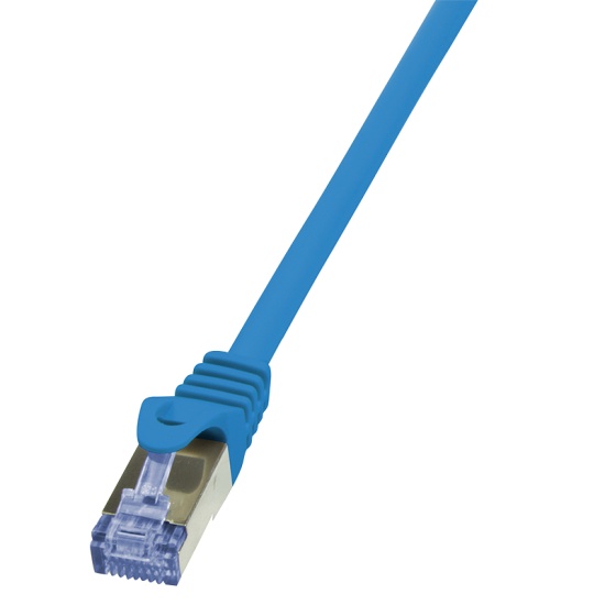 LogiLink 7.5m Cat.6A S/FTP networking cable Blue Cat6a S/FTP (S-STP) Image