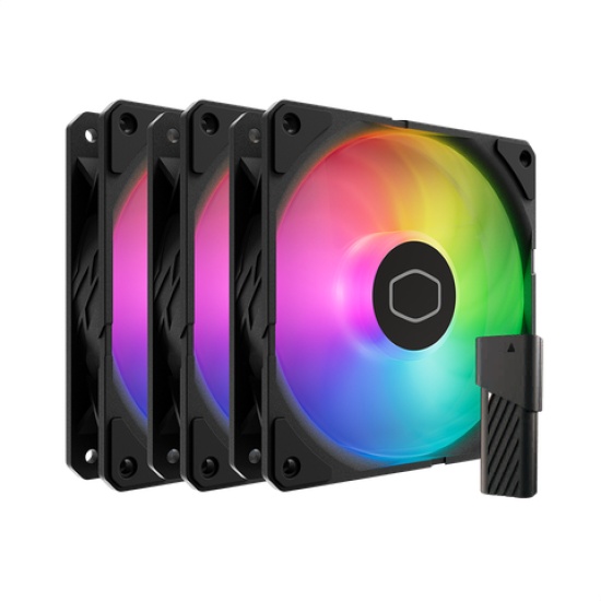 Cooler Master SickleFlow Edge 120 ARGB 3-Pack Fan Kit Image