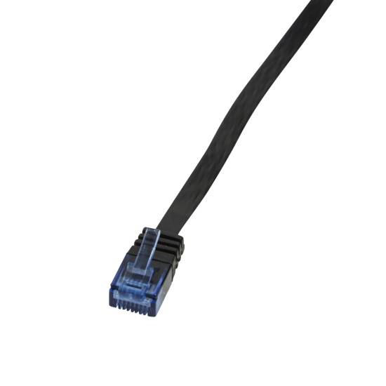 LogiLink 5m Cat.5e U/UTP networking cable Black Cat5e U/UTP (UTP) Image