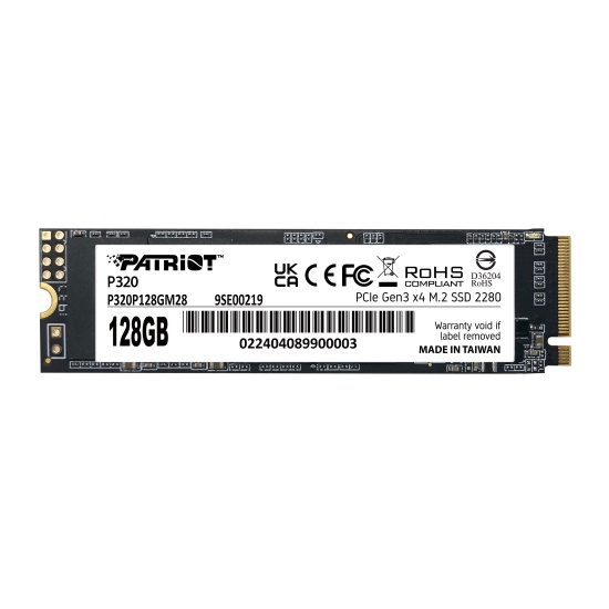 Patriot Memory P320 128 GB M.2 PCI Express 3.0 NVMe Image