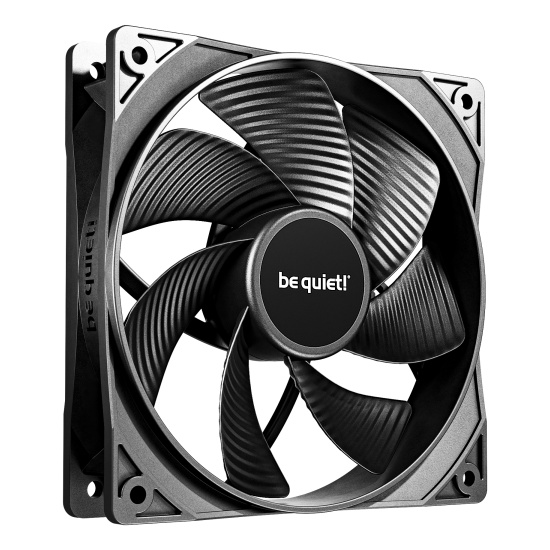 be quiet! Pure Wings 3 120mm | PWM Reverse Triple-Pack Computer case Fan 12 cm Black 3 pc(s) Image