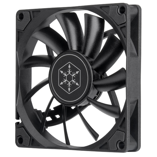 Silverstone Air Slimmer 90 Processor Fan 9.2 cm Black 1 pc(s) Image