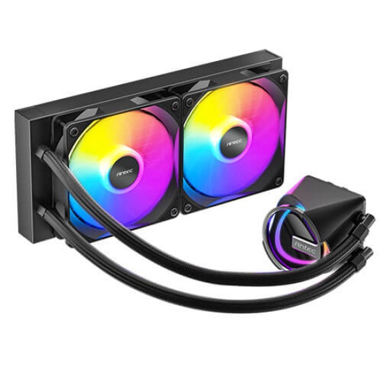 Antec Skeleton 240 Processor All-in-one liquid cooler 12 cm Black Image