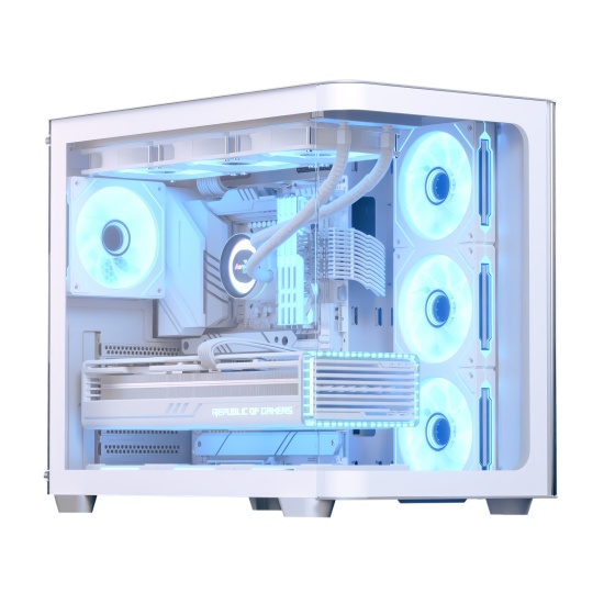 Aerocool P500C Midi Tower White Image