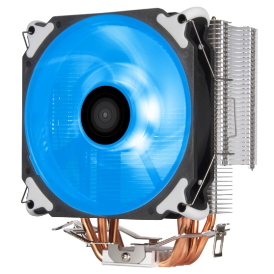 Silverstone AR12 RGB Processor Cooler 12 cm Black, Stainless steel, White Image