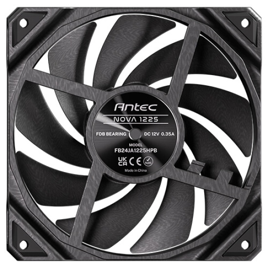 Antec Nova Computer case Fan 12 cm Black 1 pc(s) Image