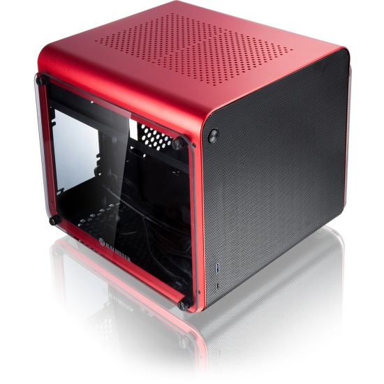 RAIJINTEK METIS EVO TGS Mini Tower Red Image