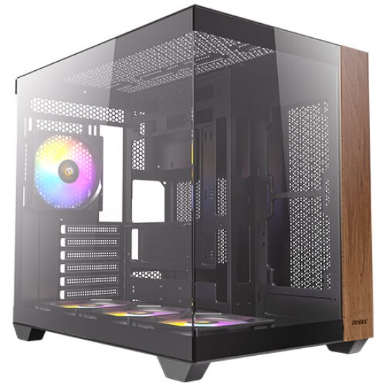 Antec CX800 Midi Tower Black, Wood Image