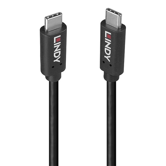 Lindy 36976 USB cable USB 3.2 Gen 2x2 1 m USB C Black Image