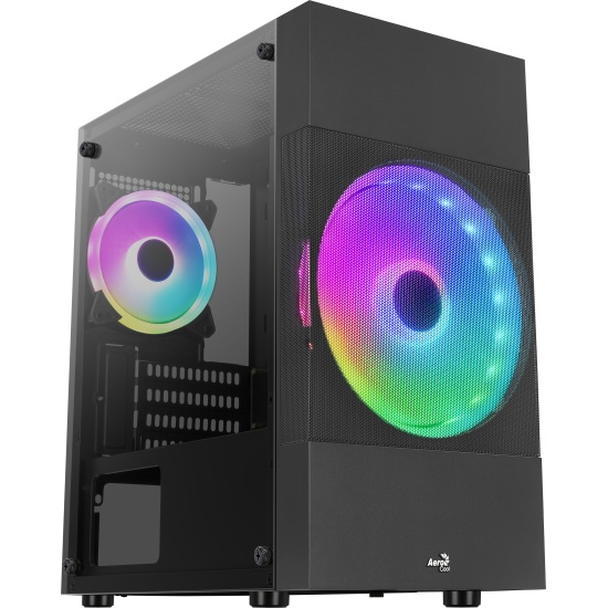 Aerocool Atomic Lite Mini Tower Black Image