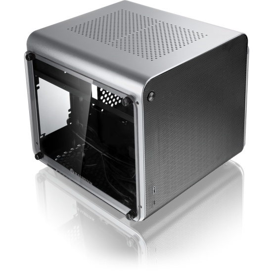 RAIJINTEK METIS EVO TGS Mini Tower Silver Image