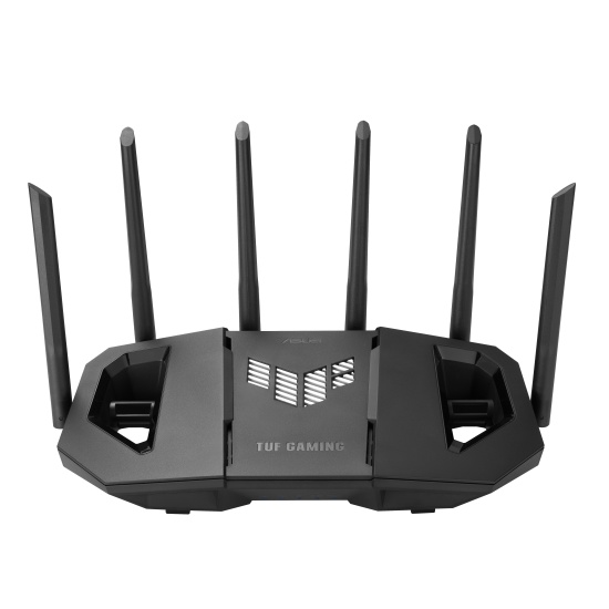 ASUS 90IG0A30-MO9C00 wireless router 2.5 Gigabit Ethernet Tri-band (2.4 GHz / 5 GHz / 6 GHz) Black Image