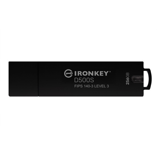 Kingston Technology IronKey 256GB D500S FIPS 140-3 Lvl 3 AES-256 Image
