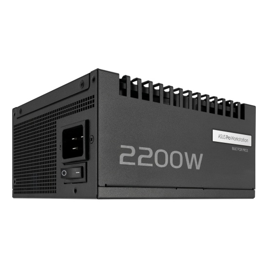 ASUS Pro WS 2200W Platinum power supply unit 20+4 pin ATX ATX Black Image