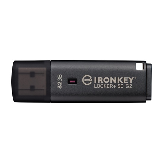 Kingston Technology IronKey 32GB Locker Plus 50 G2, FIPS 197, AES-256 Image