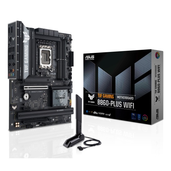 ASUS TUF GAMING B860-PLUS WIFI Intel B860 LGA 1851 (Socket V1) ATX Image