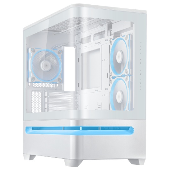 ASUS PRIME AP202 ARGB Midi Tower White Image