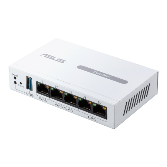 ASUS ExpertWiFi EBG15 wired router Gigabit Ethernet White Image